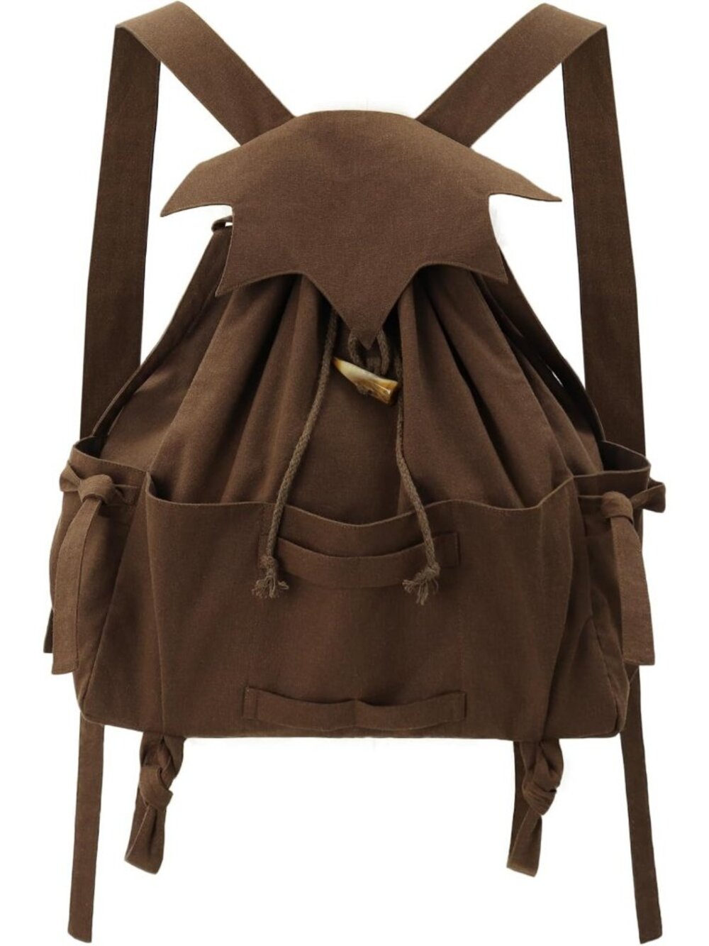 Vintage Medieval Fairy Backpack | Renaissance Drawstring Bag for Festivals